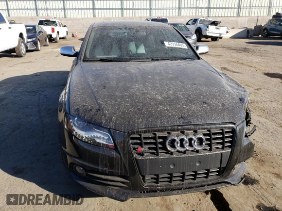 2011 Audi S4 Prestige with VIN WAUKGAFL1BA072203, listed as a Copart auction lot 42755405 with 127,726 mi miles and Salvage Title. Bid and sale history available at carsss.com. Image 5.