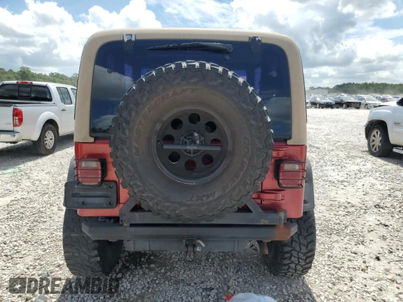 1999 Jeep Wrangler Sport with VIN 1J4FY19S8XP436667, listed as a Copart auction lot 59304544 with 167,747 mi miles and Clean Title. Bid and sale history available at carsss.com. Image 6.