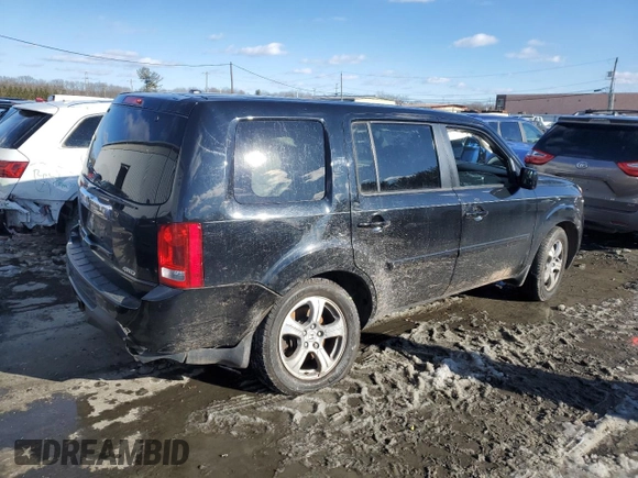 2014 Honda Pilot EX-L with VIN 5FNYF4H7XEB002485, listed as a Copart auction lot 86561204 with 174,522 mi miles and Salvage title. Bid and sale history available at DreamBid. Image 3.