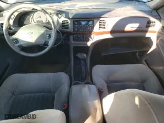 2001 Chevrolet Impala LS with VIN 2G1WH55K519365509, listed as a Copart auction lot 86178394 with 153,823 mi miles and Salvage Title. Bid and sale history available at carsss.com. Image 8.