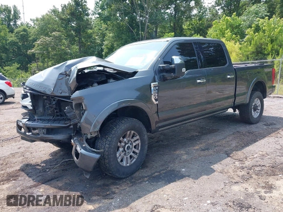 2020 Ford F-250 XL with VIN 1FT7W2BN4LED60848, listed as a IAAI auction lot 42392785 with 122,305 mi miles and . Bid and sale history available at DreamBid. Image 2.