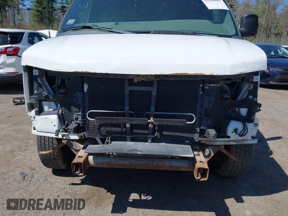 2012 Chevrolet Express Cargo Van with VIN 1GCWGFBA6C1156153, listed as a IAAI auction lot 42168661 with 233,473 mi miles. Bid and sale history available at carsss.com. Image 6.