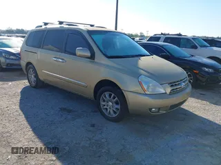 2010 Kia Sedona EX with VIN KNDMH4C36A6334894, listed as a IAAI auction lot 41663270 with 147,780 mi miles. Bid and sale history available at carsss.com. Image 1.