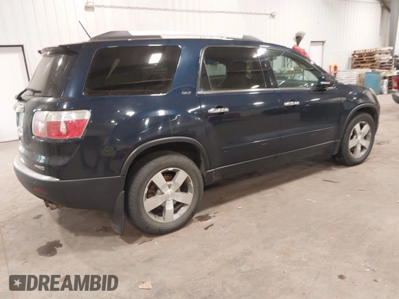 2011 GMC Acadia SLT2 with VIN 1GKKVSED4BJ349486, listed as a IAAI auction lot 40923073 with 182,392 mi miles. Bid and sale history available at carsss.com. Image 4.