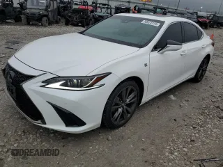 2020 Lexus ES 350 F Sport z VIN 58AGZ1B17LU064182, wystawiony jako Copart lot #50023135 z przebiegiem 58 269 mil mil oraz Szkoda całkowita • Salvage title. Historia ofert i sprzedaży dostępna na DreamBid. Obrazek 1.