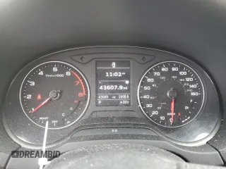 2018 Audi A3 Sedan Premium with VIN WAUB8GFF2J1049926, listed as a Copart auction lot 78566473 with 43,607 mi miles. Bid and sale history available at carsss.com. Image 9.