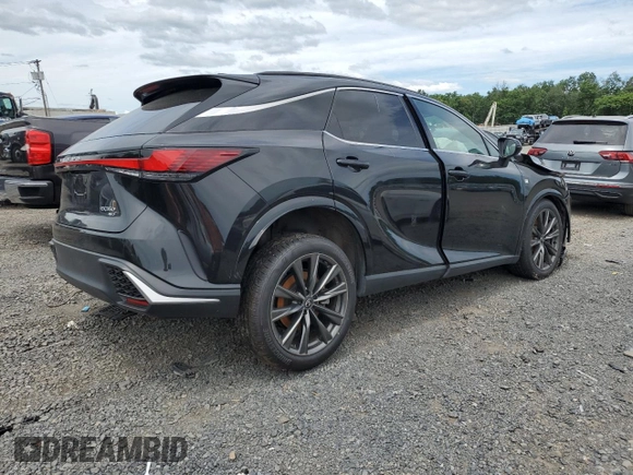 2023 Lexus RX 350 z VIN 2T2BAMCA9PC015173, wystawiony jako Copart lot #65561055 z przebiegiem Nie podano mil oraz Czysty tytuł • Clean title. Historia ofert i sprzedaży dostępna na DreamBid. Obrazek 3.