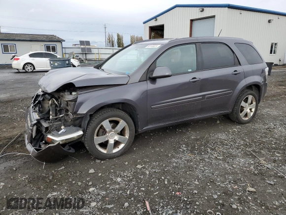2008 Chevrolet Equinox Sport with VIN 2CNDL737186018225, listed as a Copart auction lot 80169024 with 194,122 mi miles and Salvage Title. Bid and sale history available at carsss.com. Image 1.