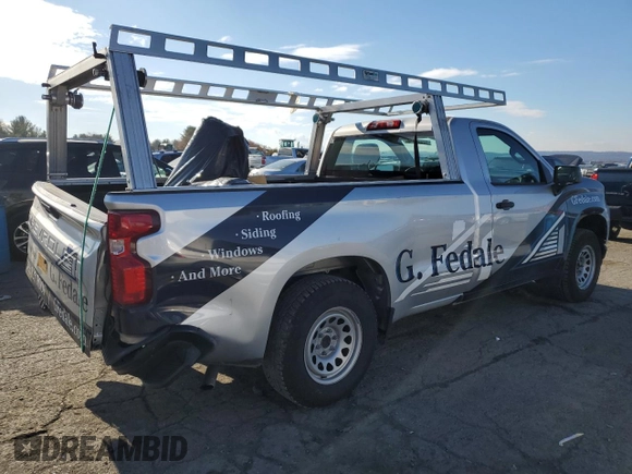 2020 Chevrolet Silverado 1500 Work Truck with VIN 3GCNWAEH5LG133295, listed as a Copart auction lot 82829344 with 90,438 mi miles and Salvage Title. Bid and sale history available at DreamBid. Image 3.