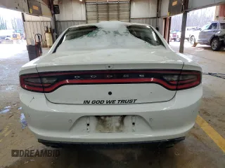 2018 Dodge Charger Police with VIN 2C3CDXKT1JH226051, listed as a Copart auction lot 87887095 with 84,165 mi miles and Salvage Title. Bid and sale history available at carsss.com. Image 6.