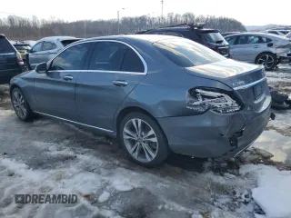 2019 Mercedes-Benz C 300 with VIN 55SWF8EBXKU300214, listed as a Copart auction lot 88691205 with 63,550 mi miles and Salvage Title. Bid and sale history available at DreamBid. Image 2.