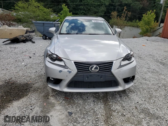 2015 Lexus IS 250 with VIN JTHCF1D25F5019361, listed as a Copart auction lot 61083175 with 99,624 mi miles and Salvage title. Bid and sale history available at DreamBid. Image 5.