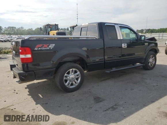 2008 Ford F-150 XL with VIN 1FTPX12V08KC11367, listed as a Copart auction lot 54267455 with 144,631 mi miles and Salvage title. Bid and sale history available at DreamBid. Image 3.