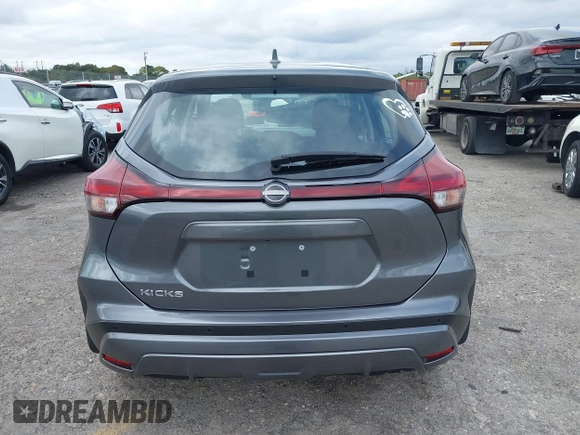 2023 Nissan Kicks S with VIN 3N1CP5BV8PL533373, listed as a IAAI auction lot 41637022 with 10,044 mi miles and . Bid and sale history available at DreamBid. Image 16.