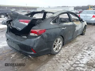 2018 Hyundai Sonata Limited with VIN 5NPE34AF2JH632400, listed as a IAAI auction lot 41553620 with Not Provided miles. Bid and sale history available at carsss.com. Image 4.