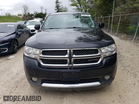 2012 Dodge Durango Crew with VIN 1C4RDJDG0CC322424, listed as a Copart auction lot 55677295 with 208,999 mi miles and Clean Title. Bid and sale history available at DreamBid. Image 5.