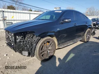 2024 Mercedes-Benz GLE 53 AMG with VIN 4JGFD6BB7RB237579, listed as a Copart auction lot 50753605 with Not provided miles and Salvage title. Bid and sale history available at DreamBid. Image 1.