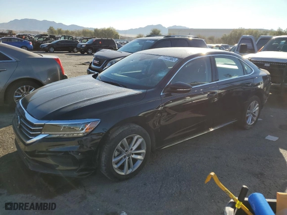 2020 Volkswagen Passat 2.0T SE with VIN 1VWSA7A33LC012683, listed as a Copart auction lot 71447962 with 25,757 mi miles. Bid and sale history available at carsss.com. Image 1.