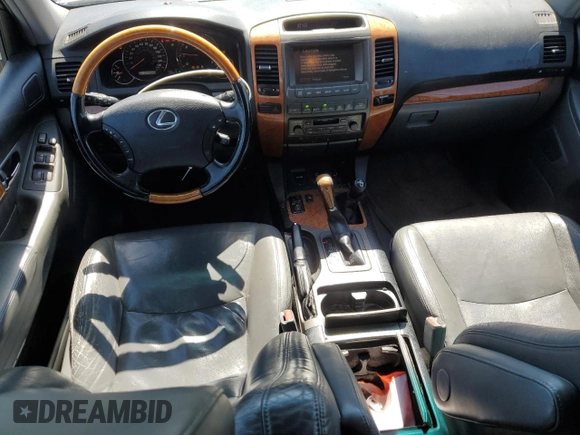 2005 Lexus GX 470 with VIN JTJBT20X750090664, listed as a Copart auction lot 61501324 with 226,541 mi miles and Clean Title. Bid and sale history available at carsss.com. Image 8.