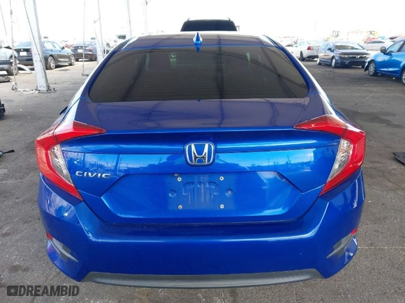 2018 Honda Civic Sedan EX with VIN 2HGFC2F76JH596795, listed as a IAAI auction lot 41819152 with 146,608 mi miles. Bid and sale history available at carsss.com. Image 16.