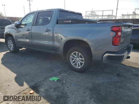 2021 Chevrolet Silverado 1500 LT with VIN 3GCUYDET7MG206504, listed as a Copart auction lot 83401814 with 86,729 mi miles and Salvage Title. Bid and sale history available at carsss.com. Image 2.