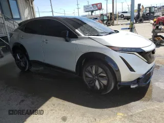 2023 Nissan ARIYA Venture+ with VIN JN1BF0AA7PM411402, listed as a Copart auction lot 51333325 with 19,439 mi miles and Salvage Title. Bid and sale history available at carsss.com. Image 4.