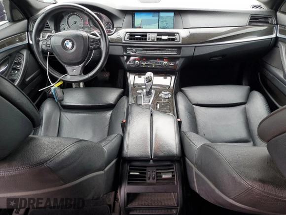 2011 BMW 5 Series 528i with VIN WBAFR1C57BDS35260, listed as a Copart auction lot 52989735 with 194,734 mi miles and Salvage Title. Bid and sale history available at carsss.com. Image 8.