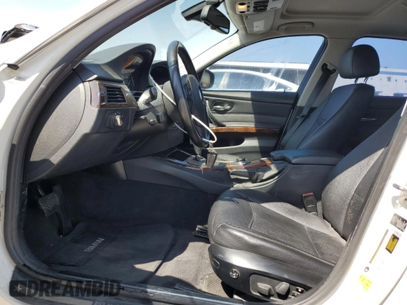 2011 BMW 3 Series 335d with VIN WBAPN7C54BA949643, listed as a Copart auction lot 58806615 with 192,149 mi miles and Clean title. Bid and sale history available at DreamBid. Image 7.