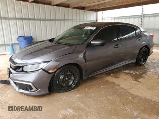 2020 Honda Civic Sedan LX with VIN 19XFC2F67LE212639, listed as a Copart auction lot 51865825 with 96,746 mi miles and Clean Title. Bid and sale history available at carsss.com. Image 1.