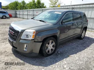 2013 GMC Terrain SLE z VIN 2GKALMEK9D6329374, wystawiony jako Copart lot #55252585 z przebiegiem 105 963 mil mil oraz Szkoda całkowita • Salvage title. Historia ofert i sprzedaży dostępna na DreamBid. Obrazek 1.