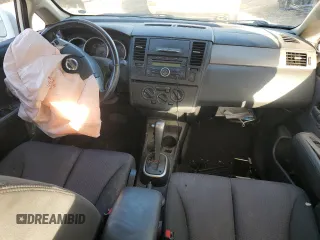 2007 Nissan Versa 1.8 SL with VIN 3N1BC11E57L414097, listed as a Copart auction lot 46945525 with 81,788 mi miles and Salvage Title. Bid and sale history available at carsss.com. Image 8.