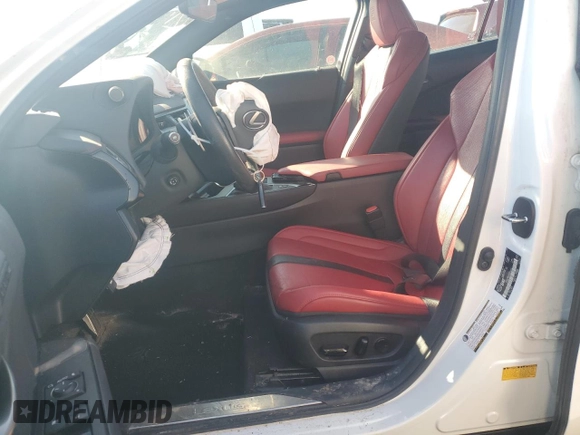 2021 Lexus UX with VIN JTHR9JBHXM2039208, listed as a Copart auction lot 86689314 with 0 mi miles and Clean Title. Bid and sale history available at carsss.com. Image 7.
