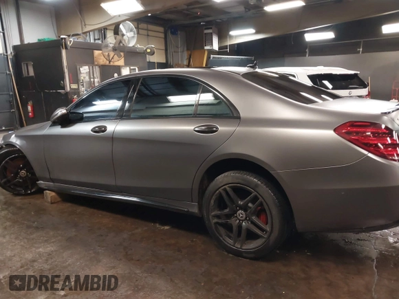 2019 Mercedes-Benz S 560 with VIN WDDUG8GB6KA457322, listed as a IAAI auction lot 41579027 with 34,312 mi miles and . Bid and sale history available at DreamBid. Image 14.