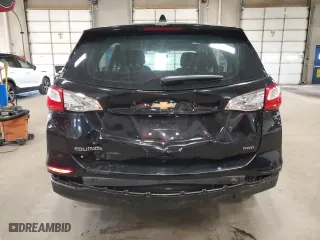 2020 Chevrolet Equinox LS with VIN 2GNAXSEV0L6112557, listed as a Copart auction lot 52434695 with 153,298 mi miles and Salvage Title. Bid and sale history available at carsss.com. Image 6.