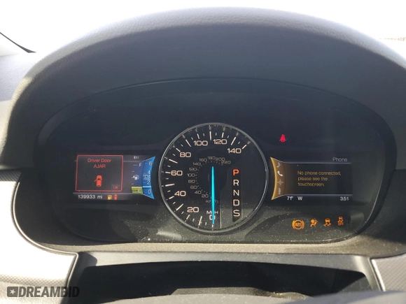 2013 Ford Edge SEL with VIN 2FMDK3JC7DBC77279, listed as a Copart auction lot 43024035 with 139,933 mi miles and Salvage Title. Bid and sale history available at carsss.com. Image 9.