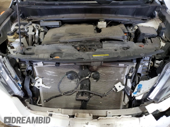 2017 Nissan Pathfinder SL with VIN 5N1DR2MM9HC633473, listed as a Copart auction lot 49615975 with 46,467 mi miles and Salvage Title. Bid and sale history available at carsss.com. Image 12.