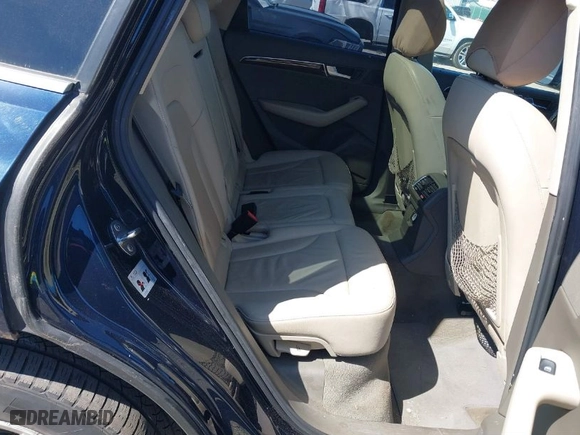 2010 Audi Q5 Premium with VIN WA1CKAFP7AA050756, listed as a IAAI auction lot 41909563 with NaN miles. Bid and sale history available at carsss.com. Image 8.