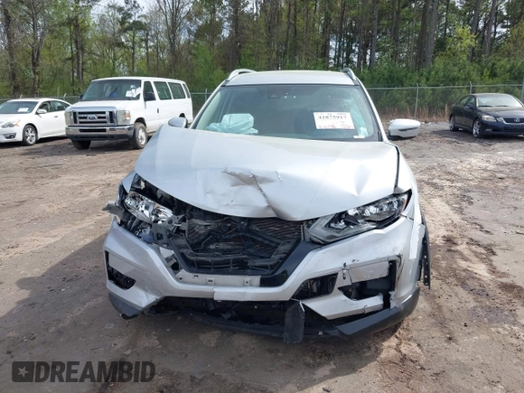 2019 Nissan Rogue SV with VIN 5N1AT2MT2KC713829, listed as a IAAI auction lot 41875917 with 84,558 mi miles and . Bid and sale history available at DreamBid. Image 12.