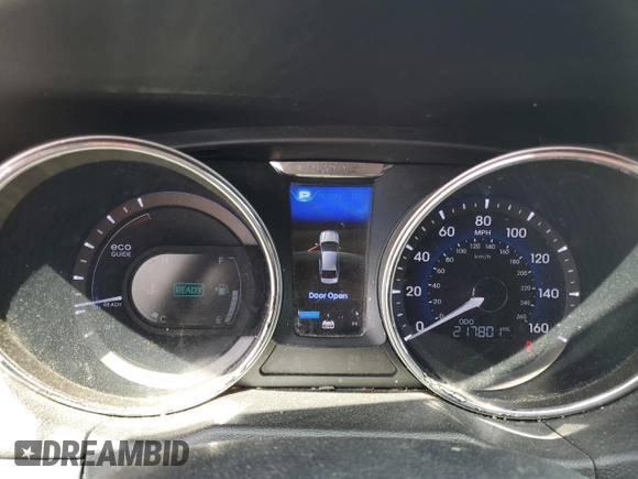 2012 Hyundai Sonata Hybrid z VIN KMHEC4A43CA059186, wystawiony jako Copart lot #55575405 z przebiegiem 217 801 mil mil oraz Szkoda całkowita • Salvage title. Historia ofert i sprzedaży dostępna na DreamBid. Obrazek 9.