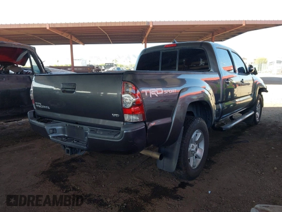 2015 Toyota Tacoma PreRunner with VIN 3TMKU4HN0FM046941, listed as a IAAI auction lot 42533553 with 123,115 mi miles and . Bid and sale history available at DreamBid. Image 4.