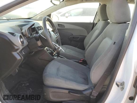 2015 Chevrolet Sonic LS with VIN 1G1JA6SH3F4141324, listed as a Copart auction lot 46271675 with 149,245 mi miles and Salvage title. Bid and sale history available at DreamBid. Image 7.