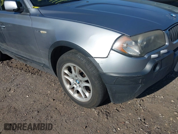 2004 BMW X3 2.5i with VIN WBXPA73464WB23362, listed as a IAAI auction lot 39553607 with Not Provided miles and . Bid and sale history available at DreamBid. Image 6.