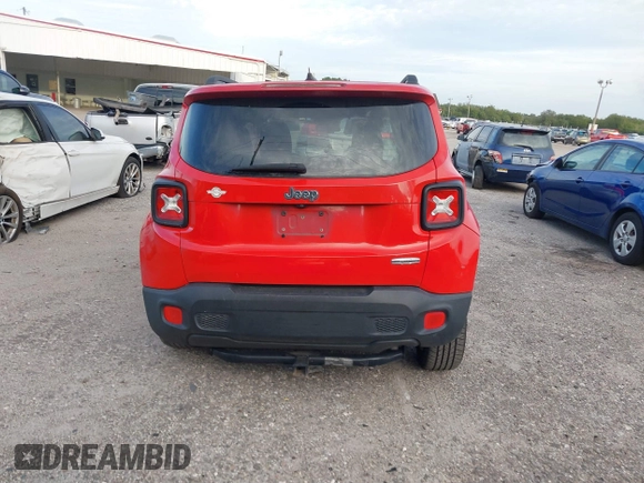 2015 Jeep Renegade Latitude with VIN ZACCJABT6FPC27221, listed as a IAAI auction lot 40810159 with Not Provided miles. Bid and sale history available at carsss.com. Image 16.