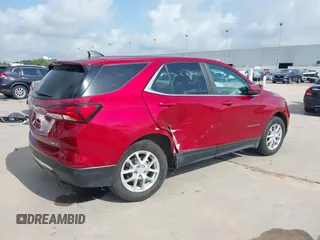 2022 Chevrolet Equinox LT with VIN 3GNAXUEV3NL226434, listed as a IAAI auction lot 42435297 with 68,342 mi miles and . Bid and sale history available at DreamBid. Image 4.
