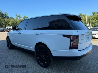 2018 Land Rover Range Rover z VIN SALGS5RE7JA383458, wystawiony jako Copart lot #88517145 z przebiegiem 99 483 mil mil oraz Czysty tytuł • Clean title. Historia ofert i sprzedaży dostępna na DreamBid. Obrazek 3.