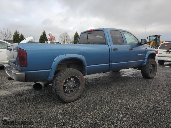 2004 Dodge Ram 2500 SLT with VIN 3D3KU28CX4G275715, listed as a Copart auction lot 82449564 with 192,820 mi miles and Salvage Title. Bid and sale history available at carsss.com. Image 3.