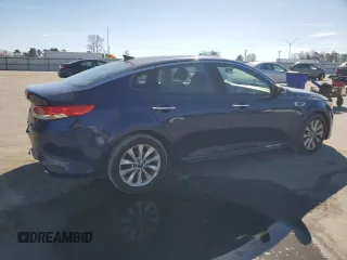 2017 Kia Optima EX with VIN 5XXGU4L32HG148418, listed as a Copart auction lot 54163215 with 99,850 mi miles and Salvage title. Bid and sale history available at DreamBid. Image 3.