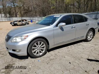 2010 Lexus LS 460 z VIN JTHCL5EF9A5007353, wystawiony jako Copart lot #48305195 z przebiegiem 181 416 mil mil oraz Szkoda całkowita • Salvage title. Historia ofert i sprzedaży dostępna na DreamBid. Obrazek 1.