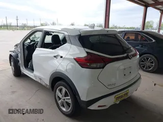 2021 Nissan Kicks S with VIN 3N1CP5BV4ML510992, listed as a IAAI auction lot 41907512 with 59,380 mi miles and . Bid and sale history available at DreamBid. Image 3.