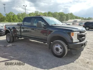 2021 Ford F-450 XL with VIN 1FT8W4DT7MEC33766, listed as a Copart auction lot 58484965 with 95,345 mi miles and Clean title. Bid and sale history available at DreamBid. Image 4.